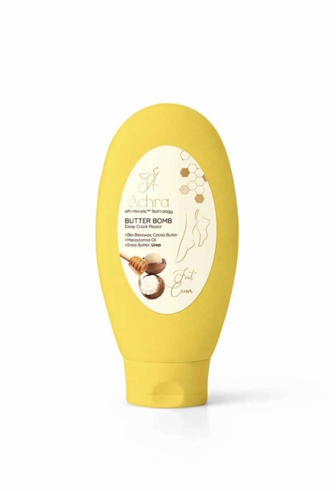 کرم ترمیم‌کننده ترک پا آچرا BUTTER  BOMB (مناسب پوست خشک و ترک خورده)